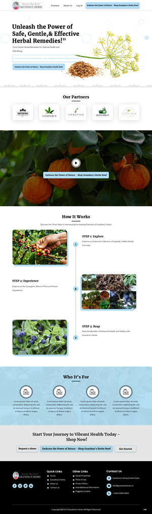 Web Design by pb for this project | Design: #30857773