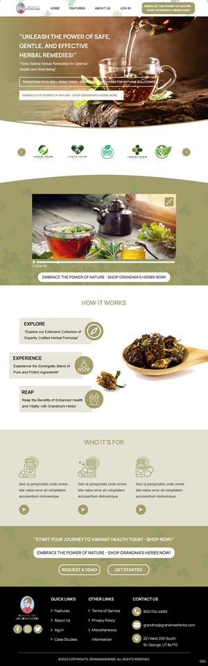Web Design by pb for this project | Design: #30857778