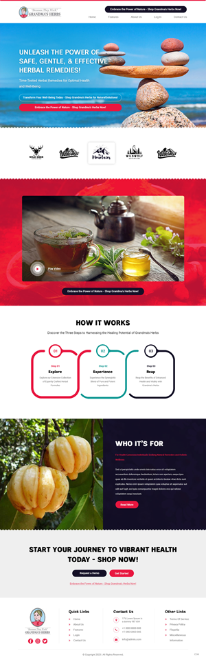 Web Design by pb for this project | Design: #30857779