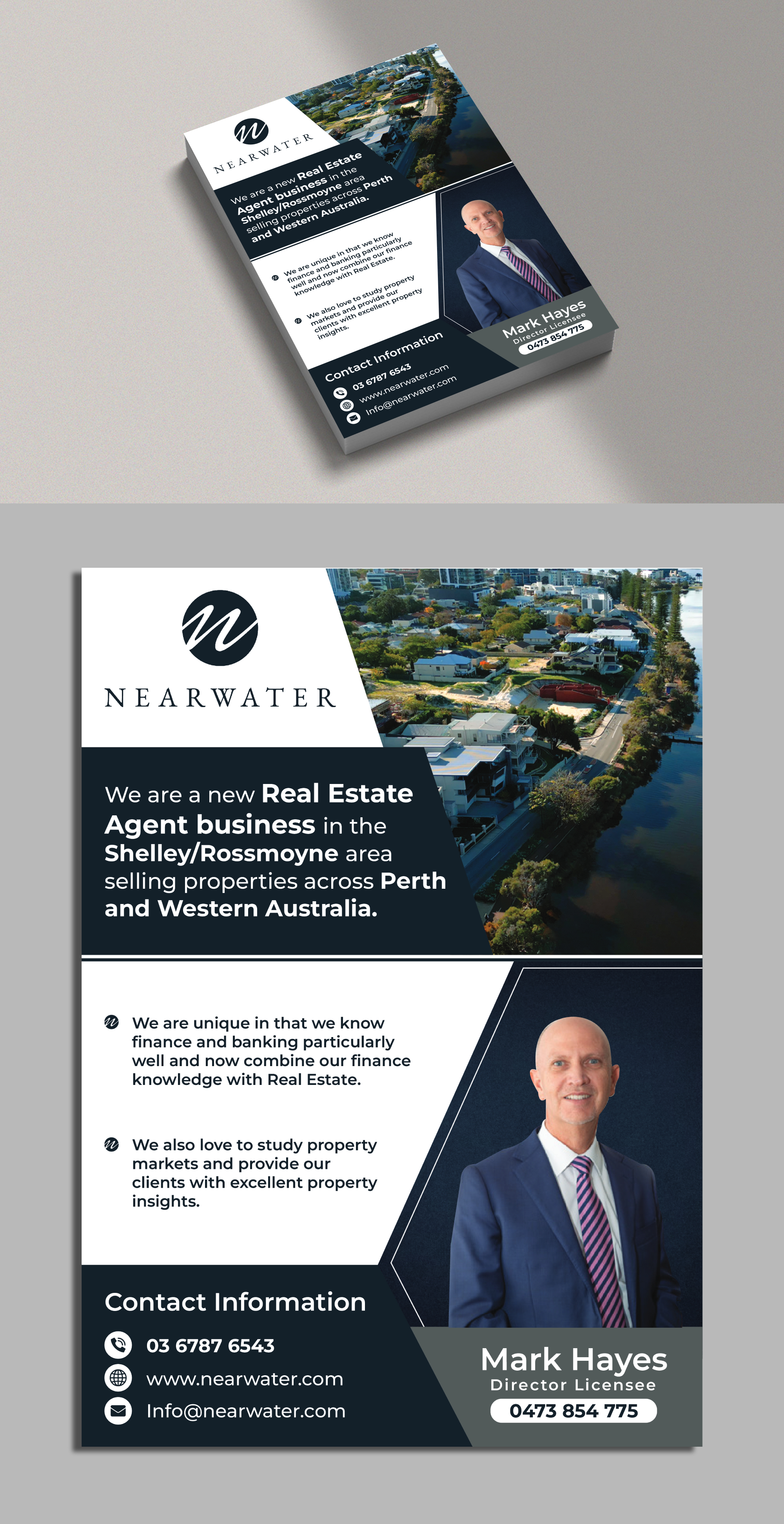 Diseño de Flyer por KreativeMadz para Churchill Finance Group | Diseño #30862242