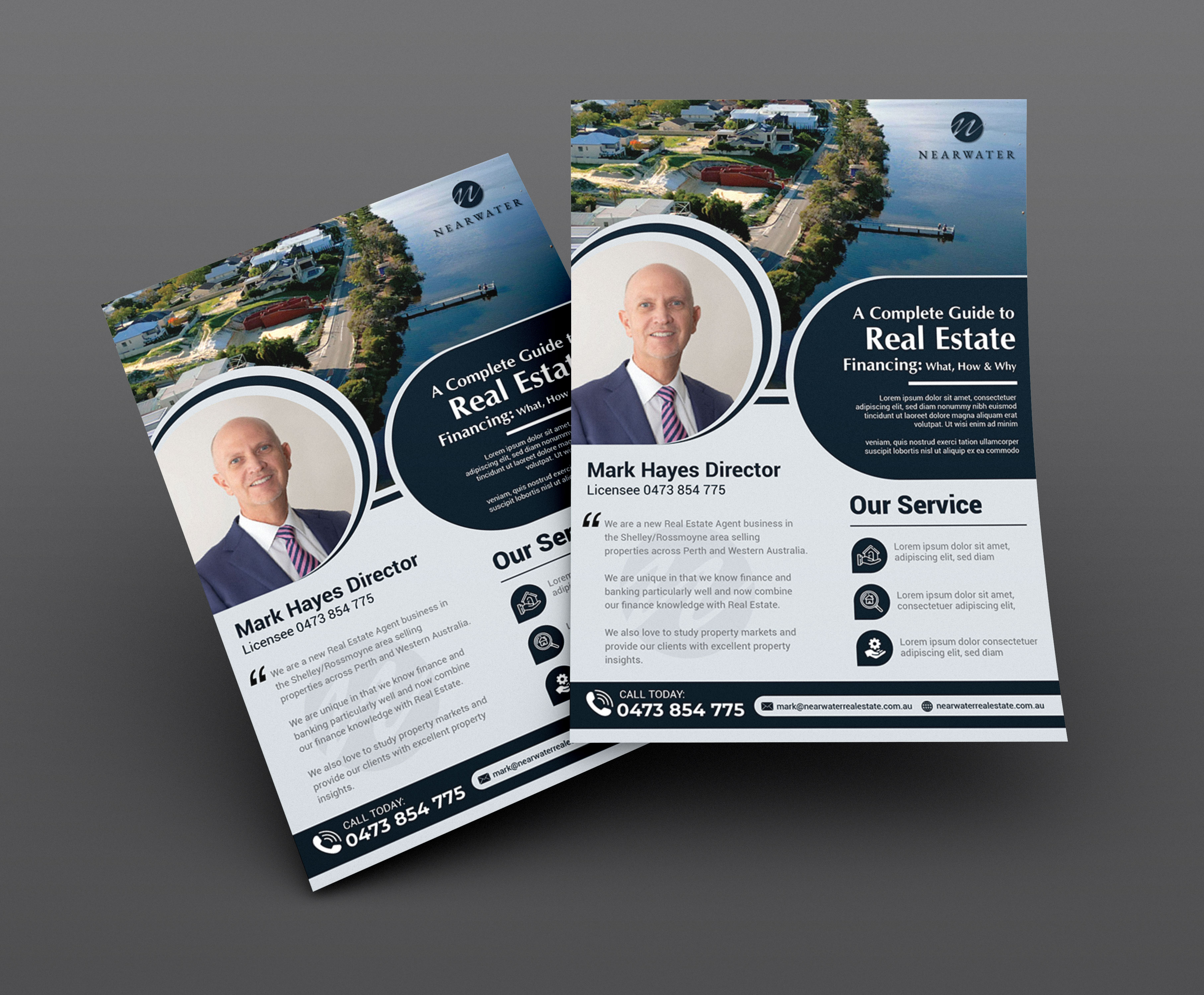Flyer Design by artbitin for Churchill Finance Group | Design #30848422