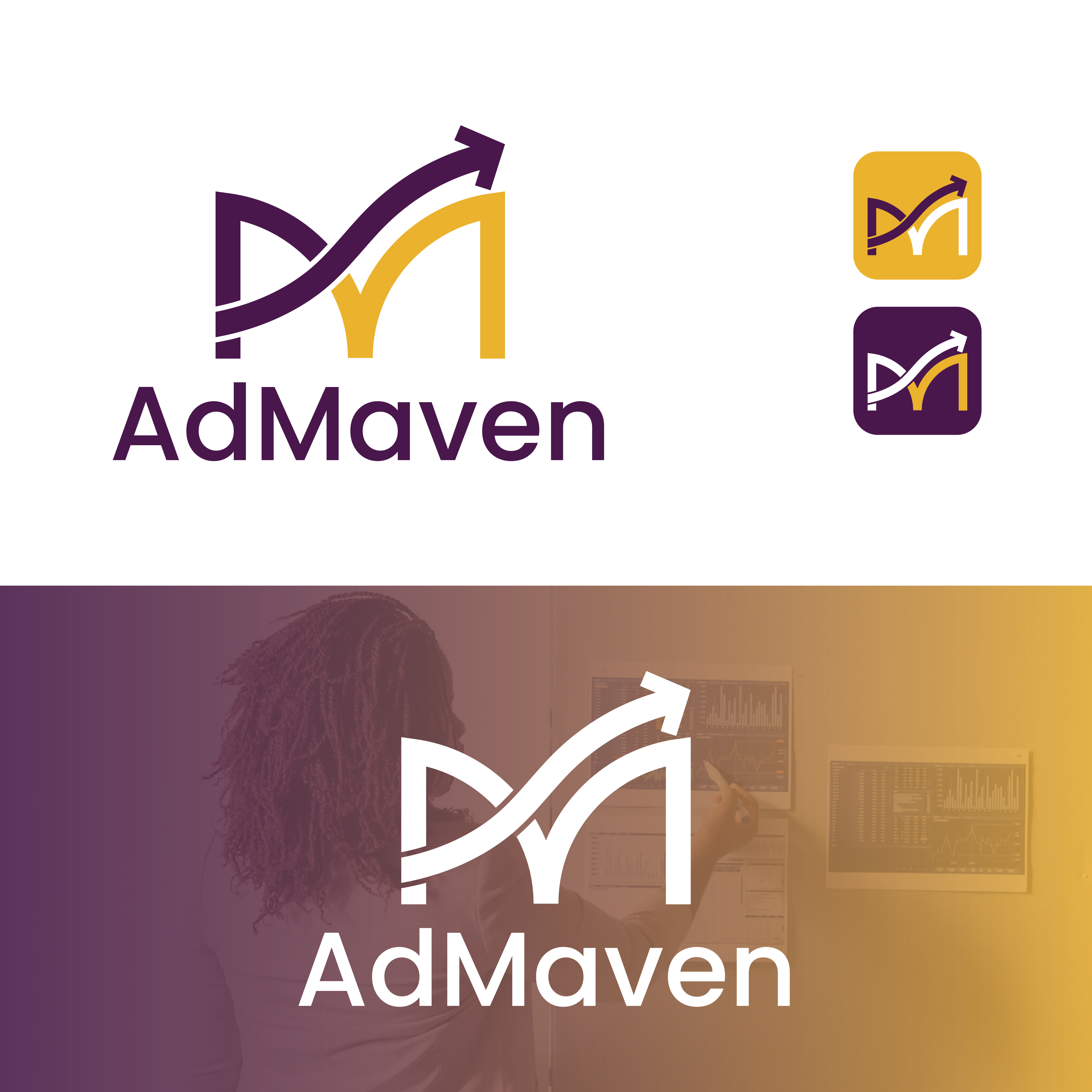 Logo-Design von Faisu Graphics für AdMaven | Design #30882227