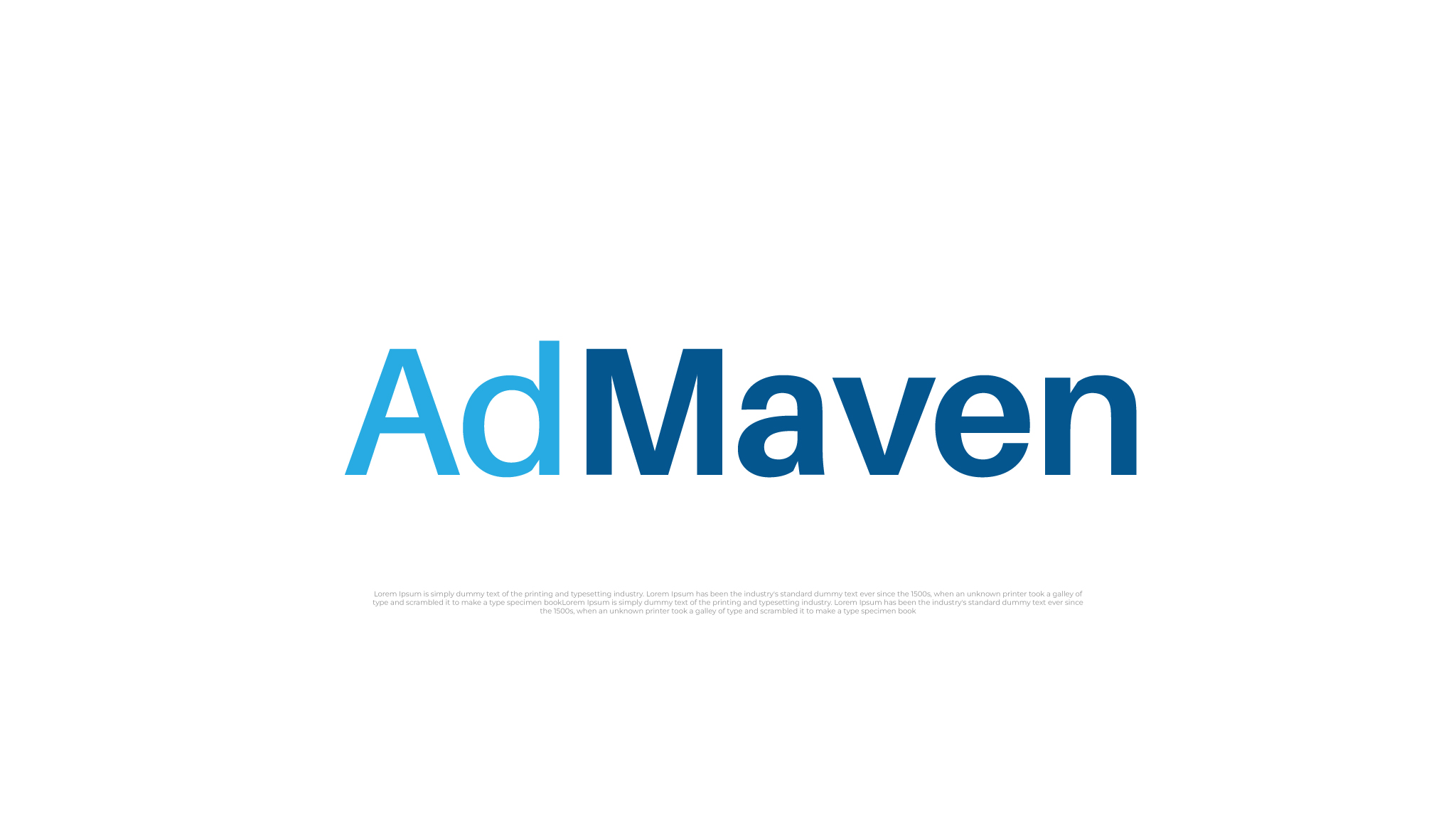 Logo Design by Paras Bali for AdMaven | Design #30889128
