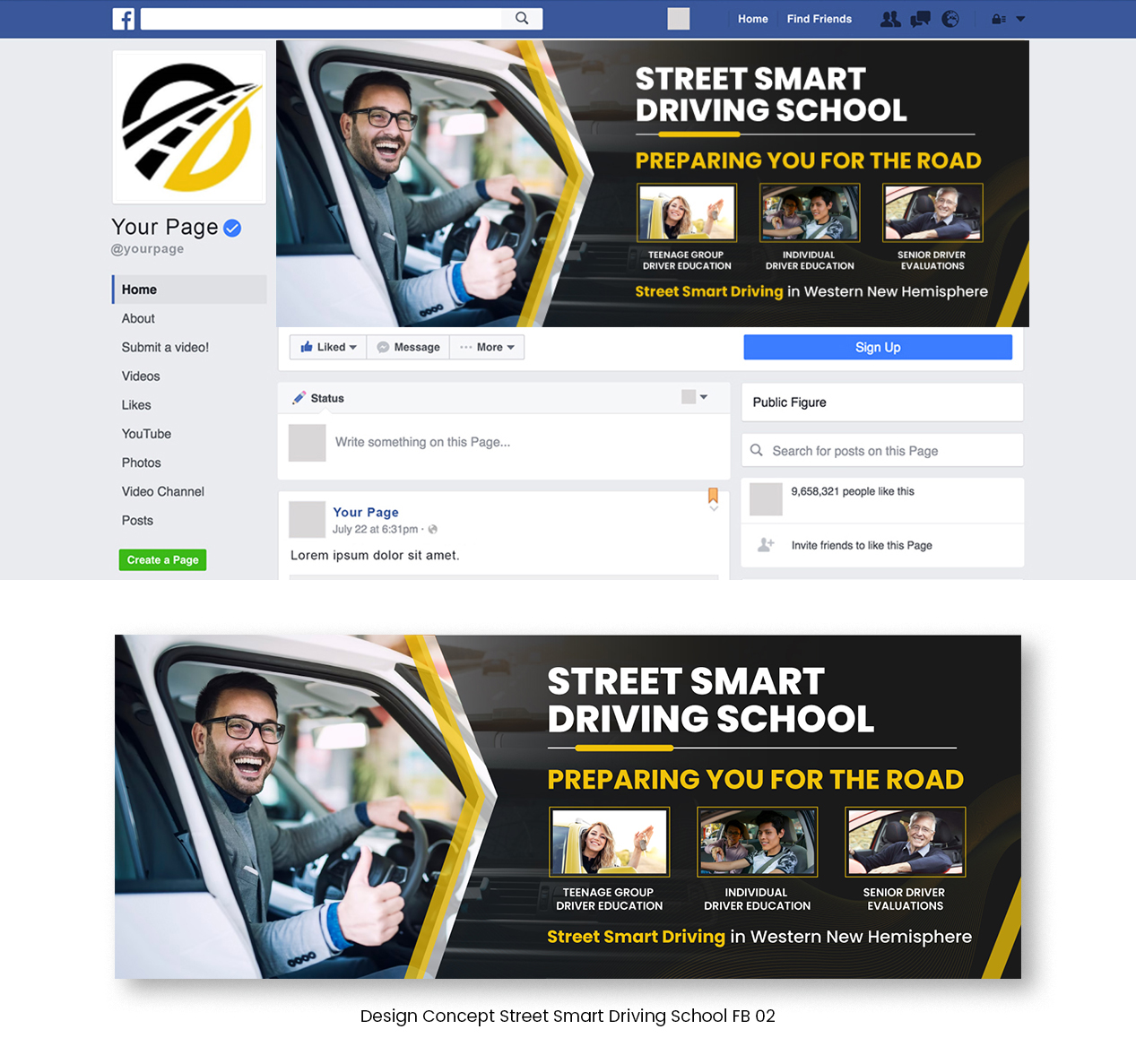 Facebook Design by D Creative for this project | Design #30855527
