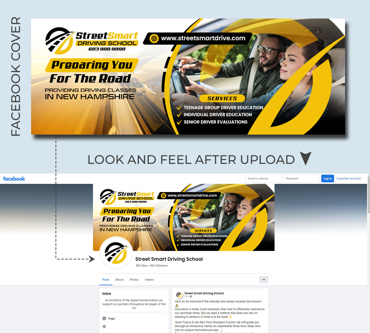 Facebook Design by TSU Creations for this project | Design #30855195