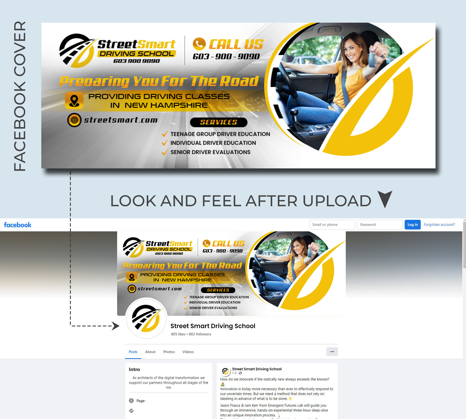 Facebook Design by TSU Creations for this project | Design #30862105