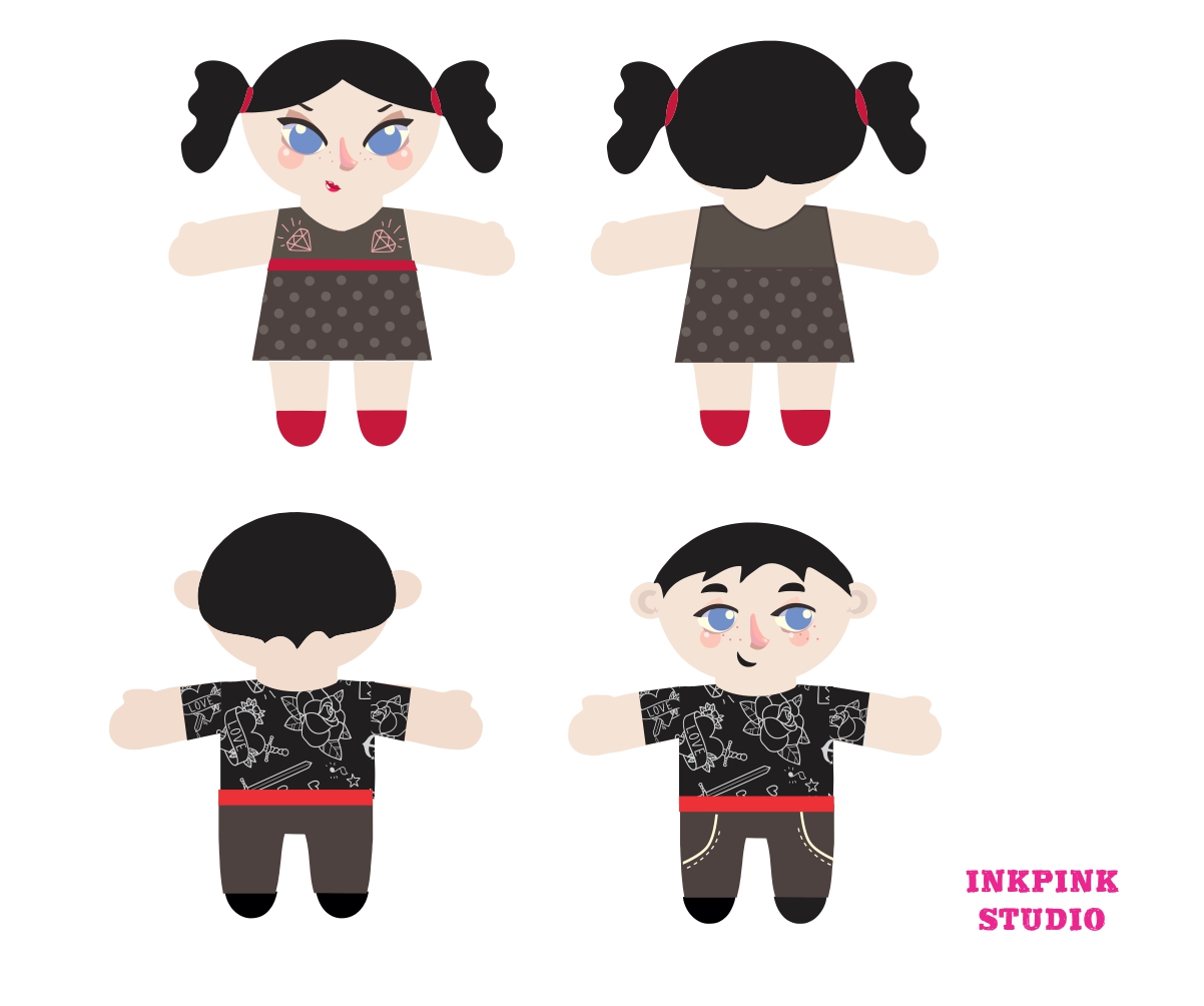 Diseño de Personaje por InkPink Studio para codeAgency, UAB, 302552566, LT100005720012 | Diseño #4507917