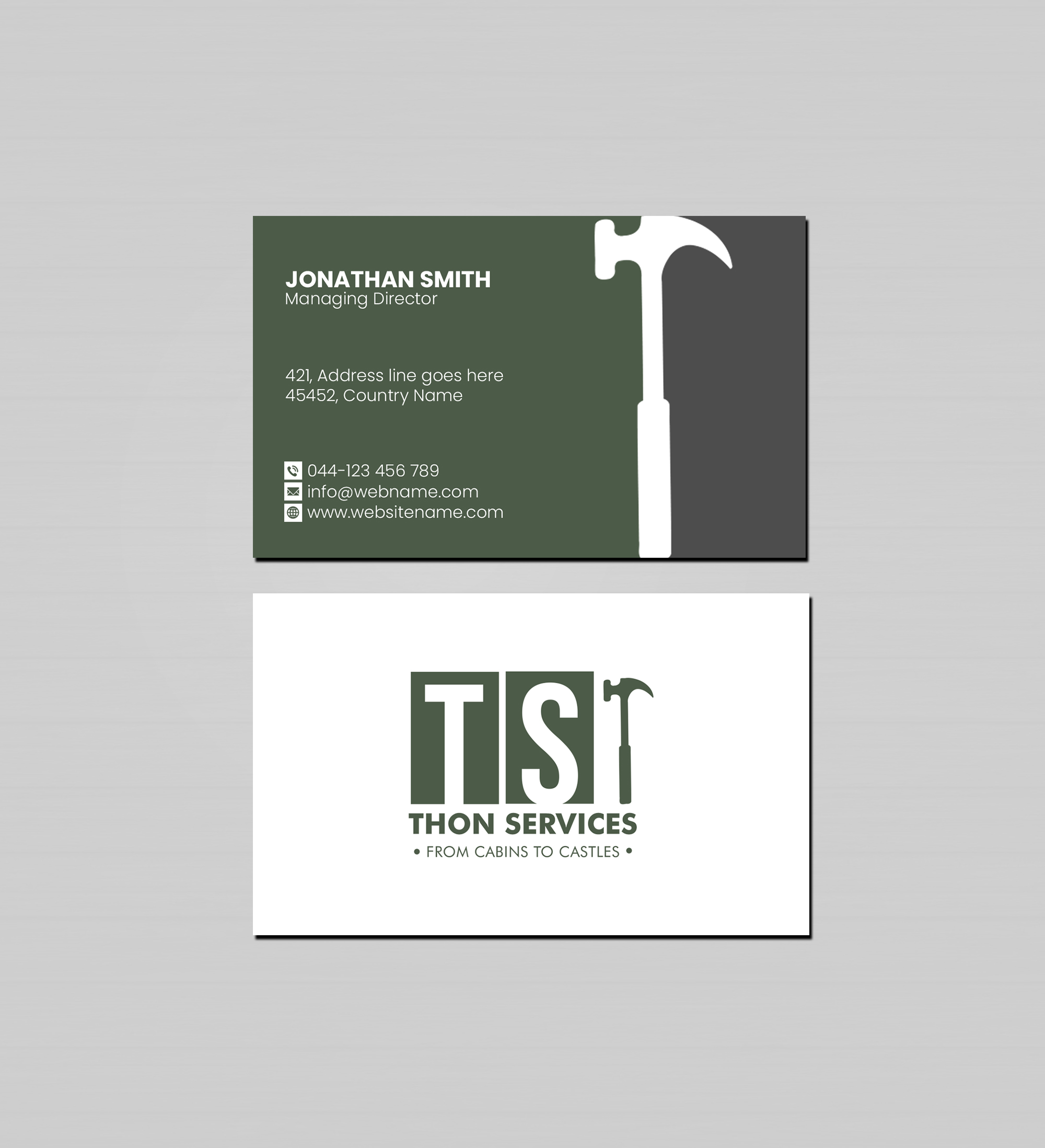 Business Card Design by Creations Box 2015 for this project | Design #30855077