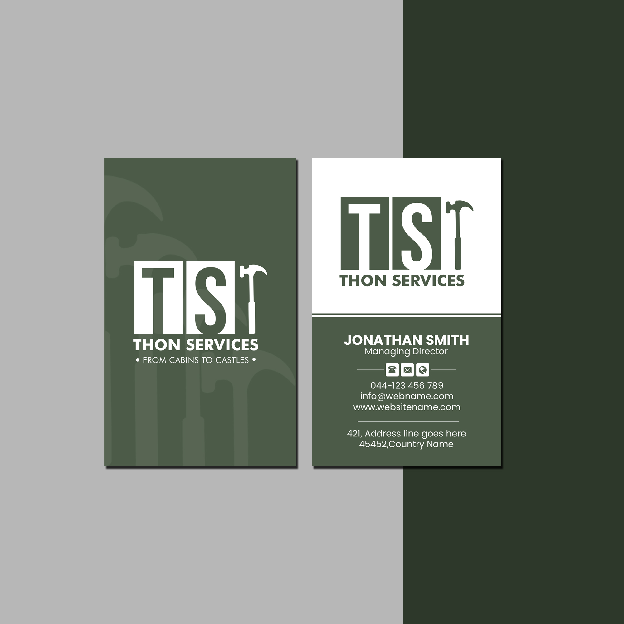 Business Card Design by Creations Box 2015 for this project | Design #30855078