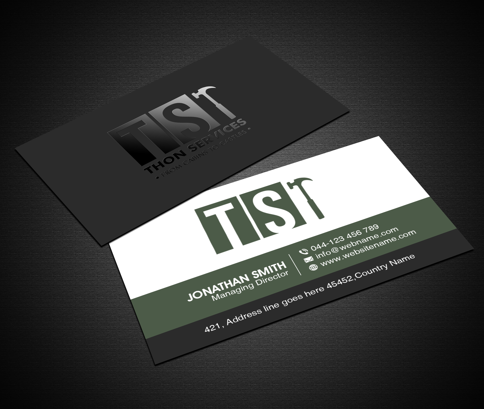 Business Card Design by Creations Box 2015 for this project | Design #30855086