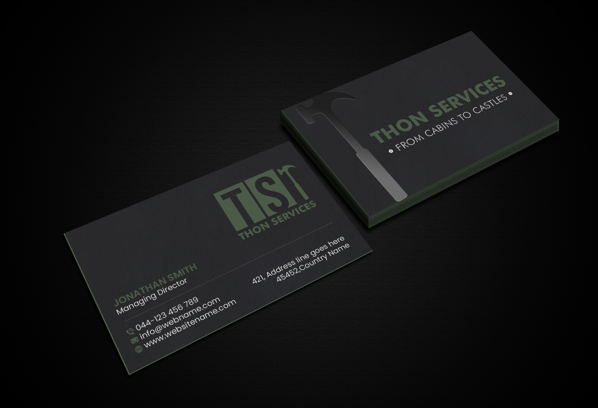 Business Card Design by Creations Box 2015 for this project | Design #30855087
