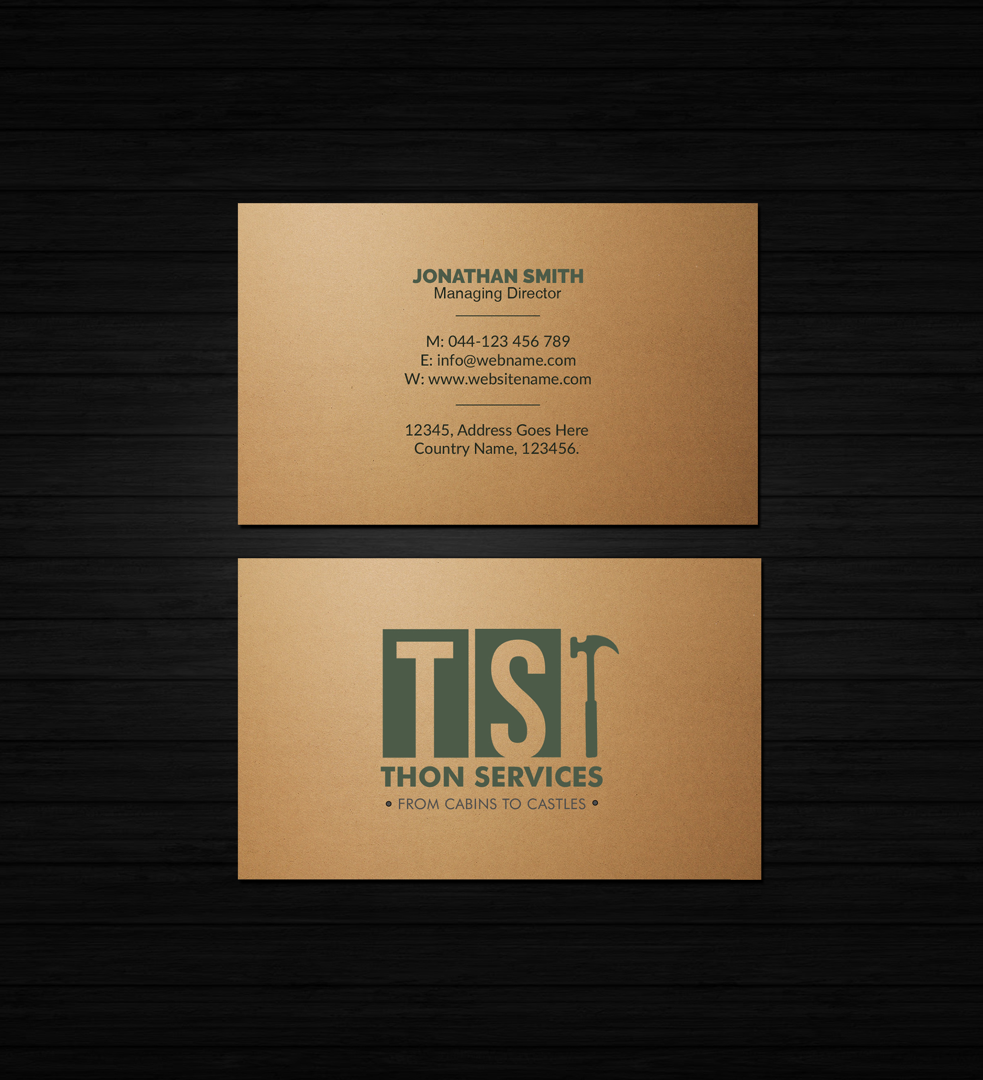 Business Card Design by Creations Box 2015 for this project | Design #30855133