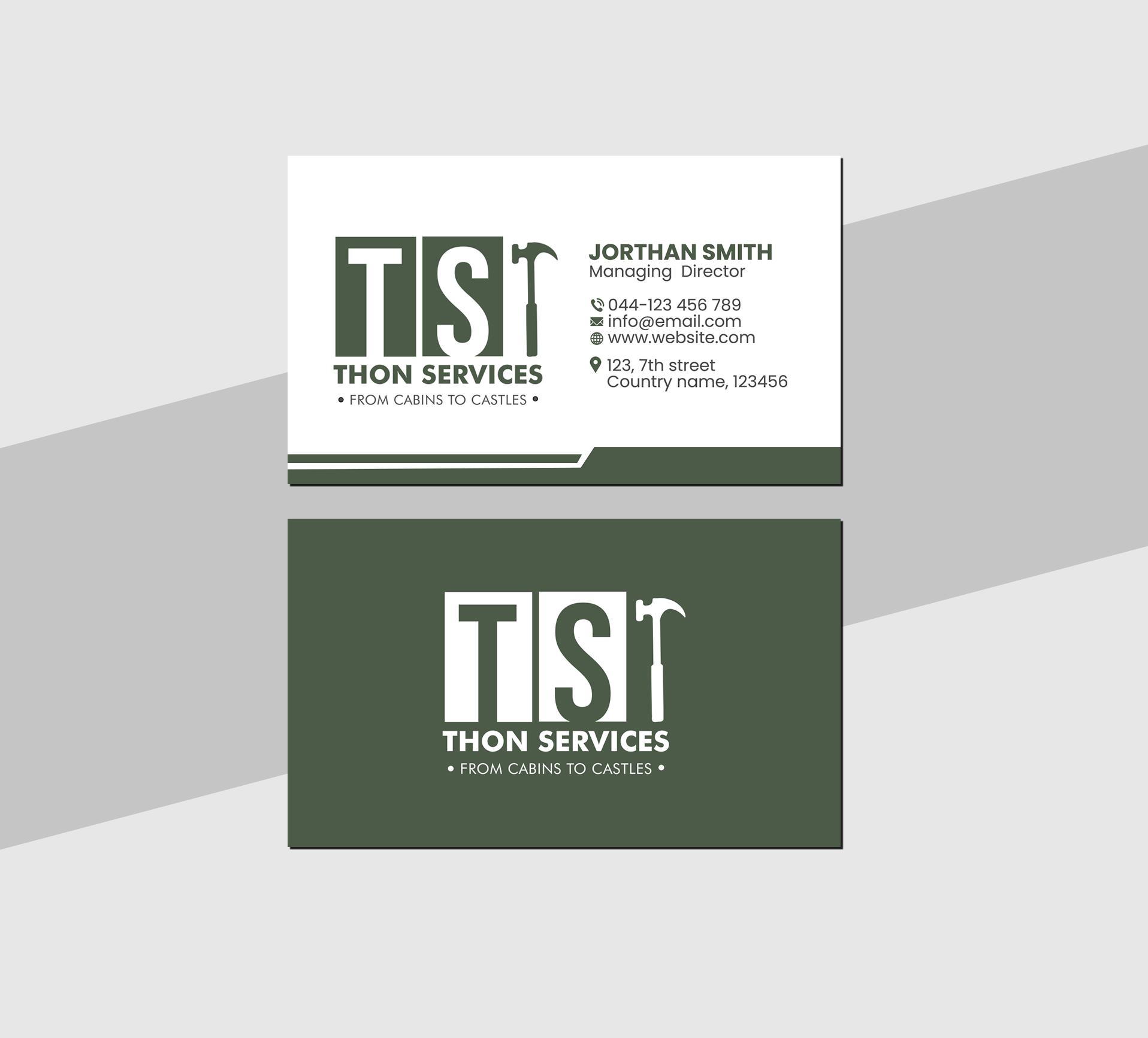 Business Card Design by Creations Box 2015 for this project | Design #30861705