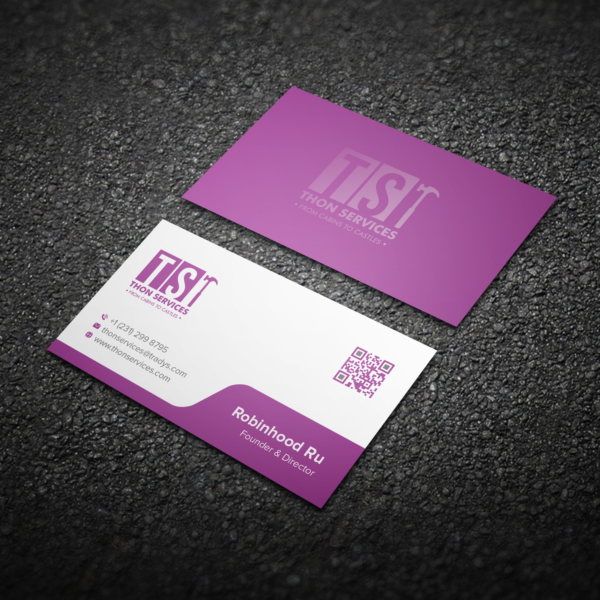 Business Card Design by Bikash Das for this project | Design #30851963