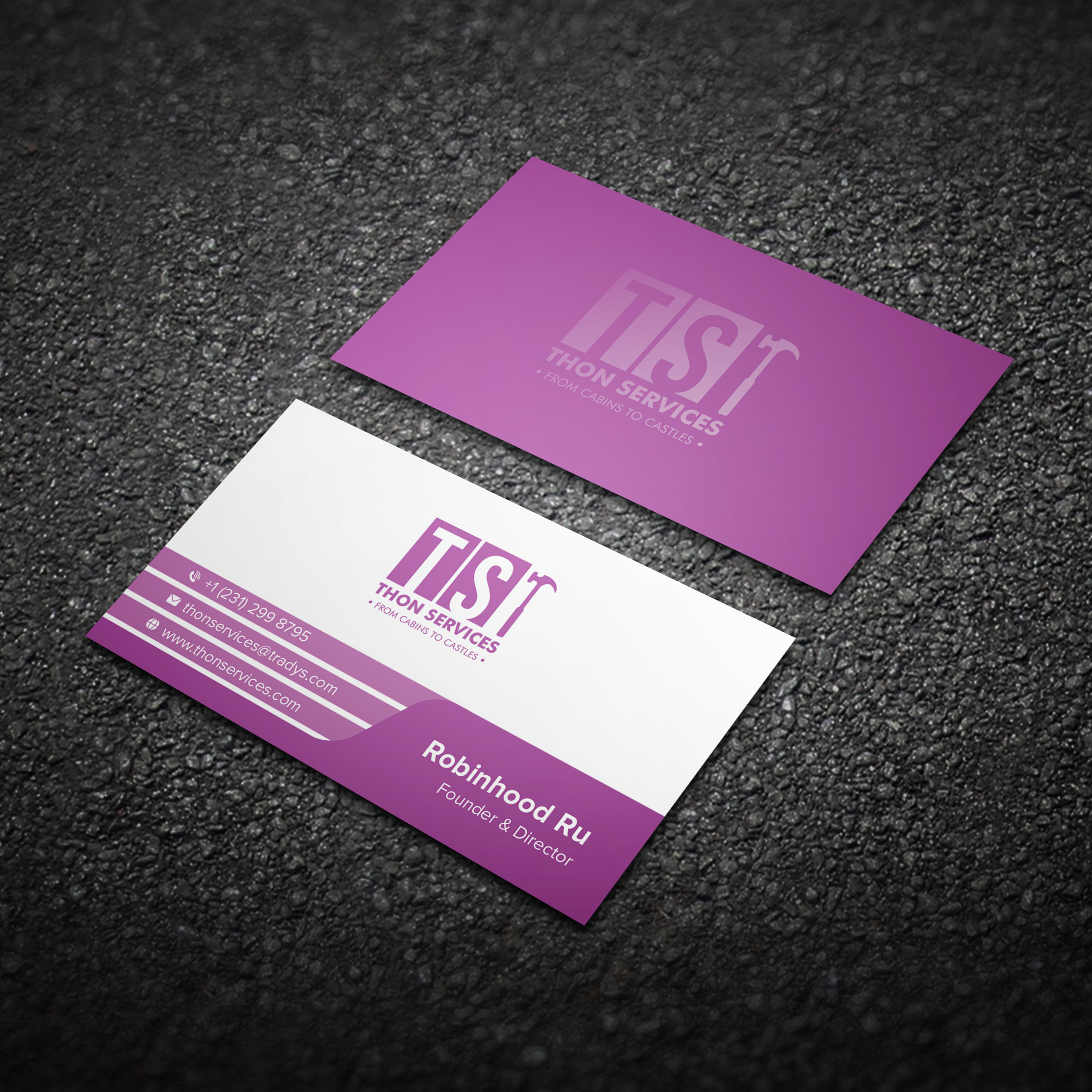 Business Card Design by Bikash Das for this project | Design #30854360