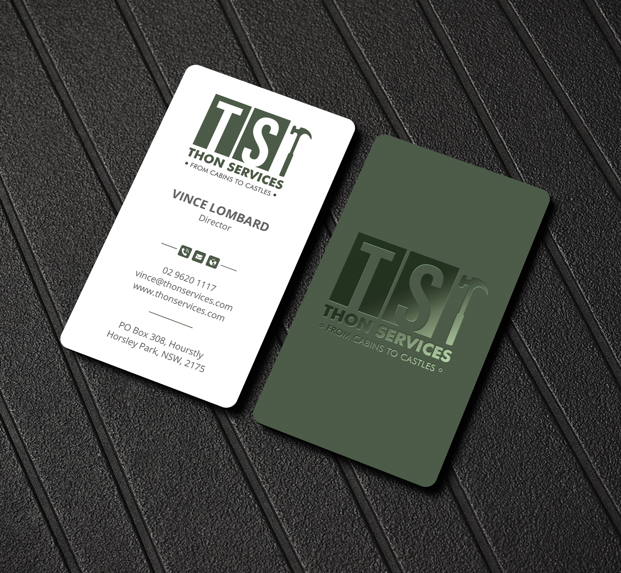 Business Card Design by DesignShout for this project | Design #30857937