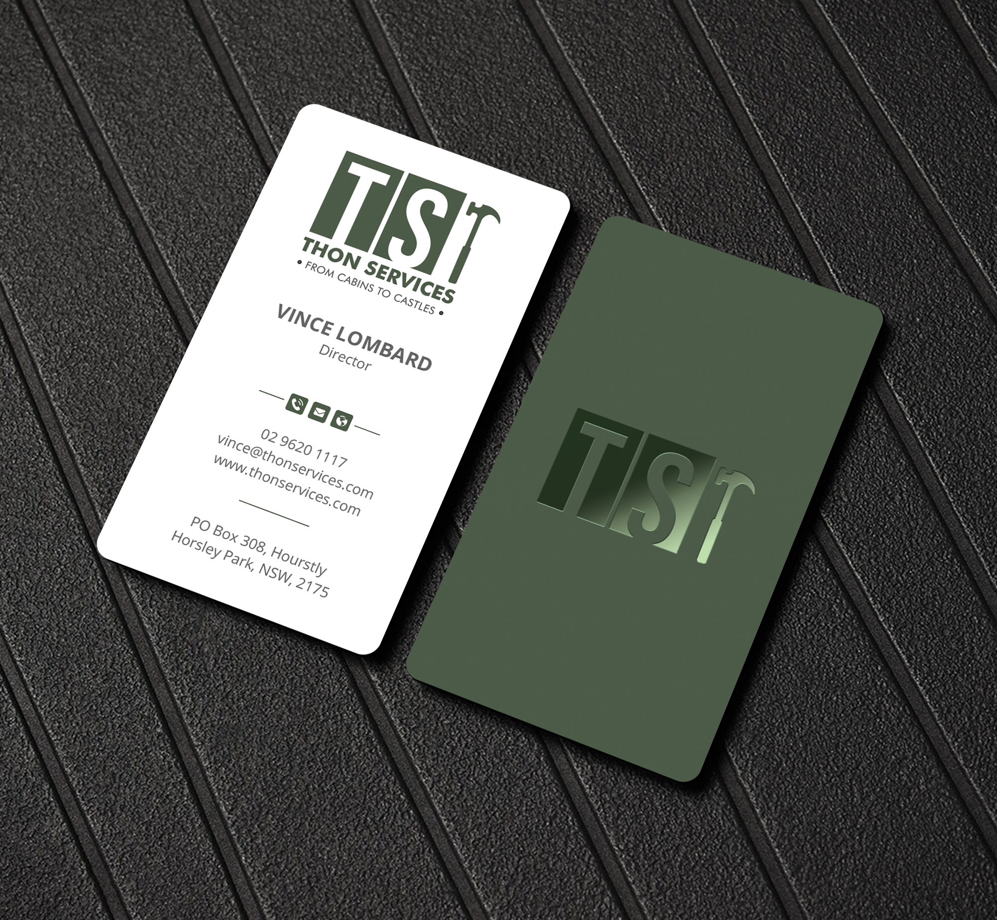 Business Card Design by DesignShout for this project | Design #30857938