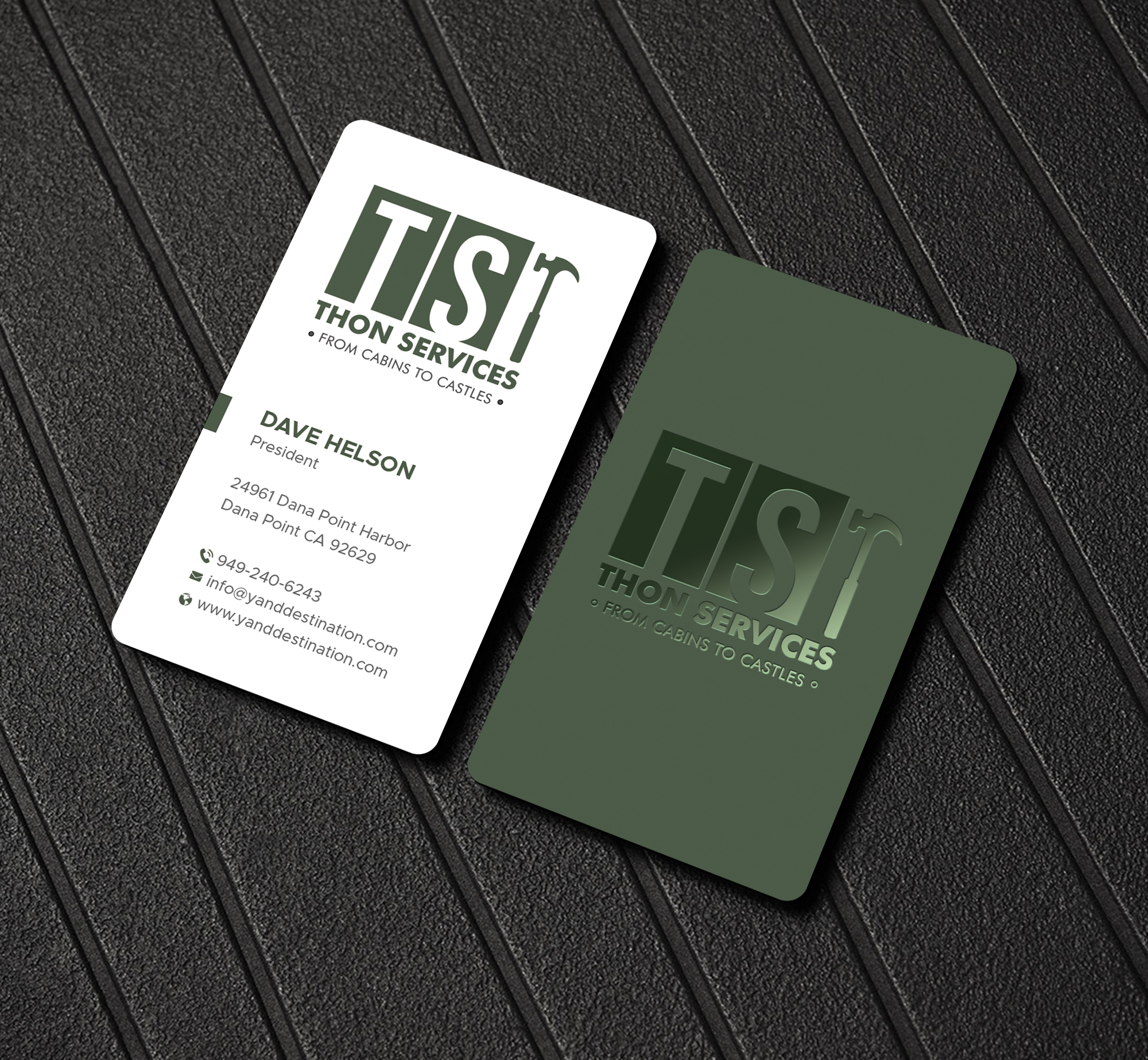 Business Card Design by DesignShout for this project | Design #30857978