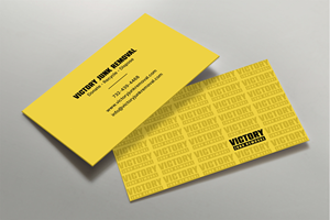 Business Card Design by DesignShout for this project | Design: #30895423