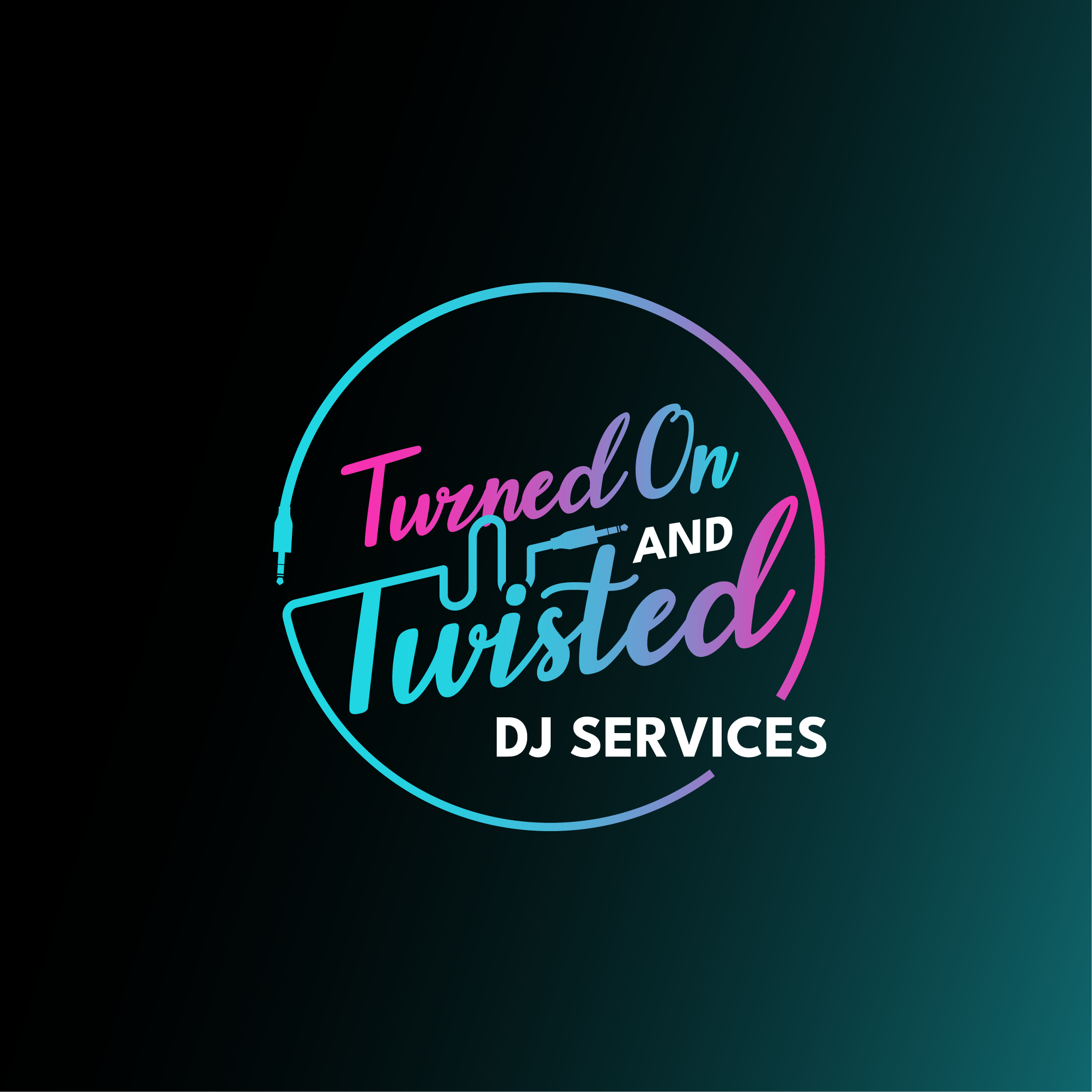 Logo Design by Publik Logo for Turned on and Twisted DJ Services | Design #30880222
