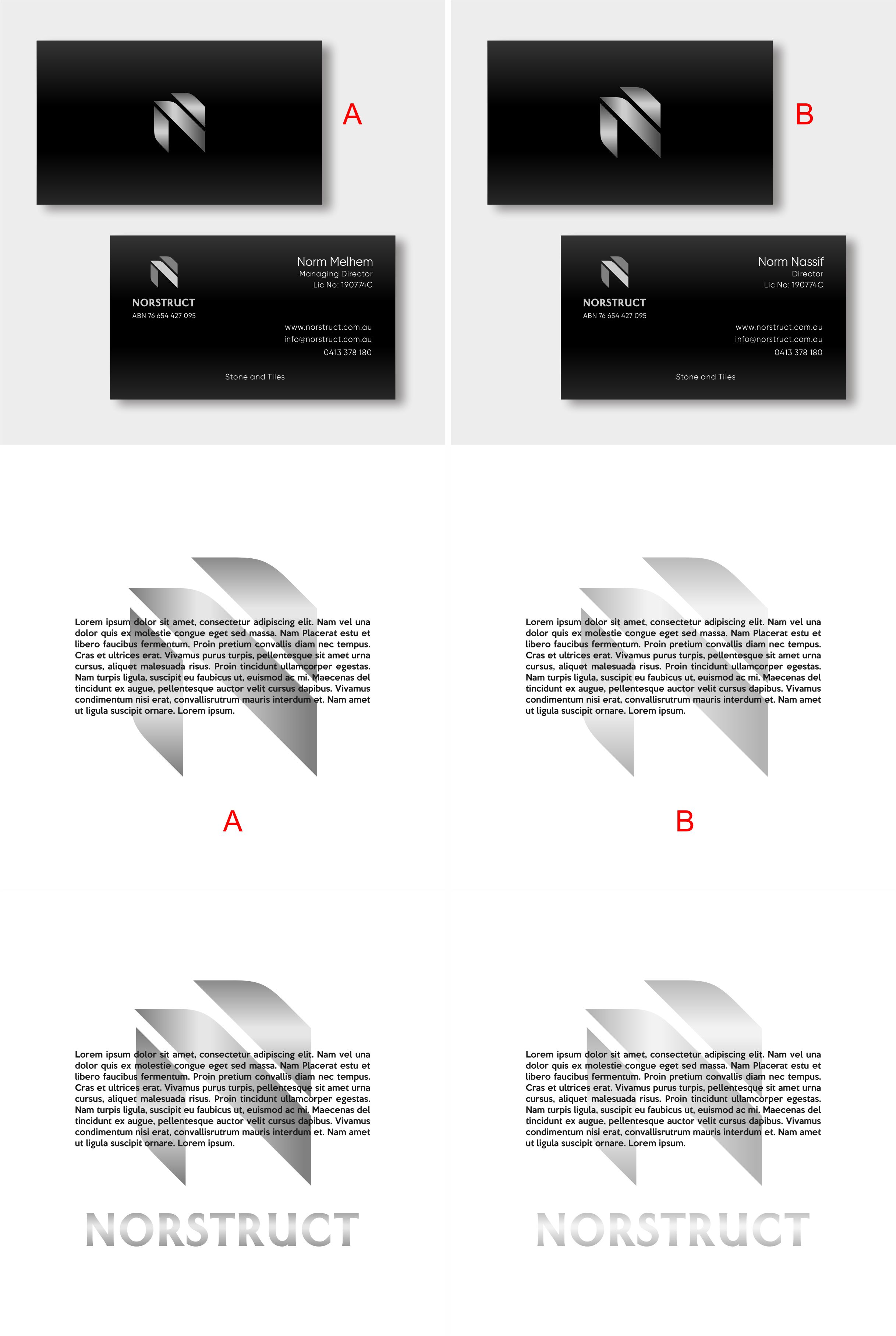 Logo Design by sam_reef for Norstruct Pty Ltd | Design #30914885