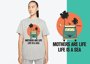 T-shirt Design by momo