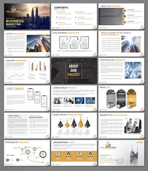 PowerPoint-Design von artbitin für Pro Bauherr GmbH | Design: #30872953