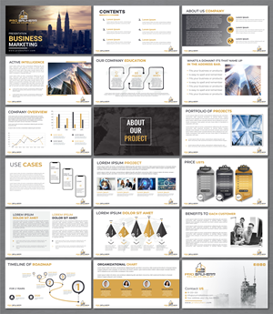 PowerPoint-Design von artbitin für Pro Bauherr GmbH | Design: #30873693