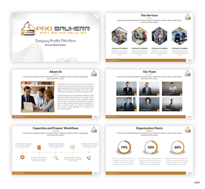 PowerPoint-Design von pb für Pro Bauherr GmbH | Design: #30870137