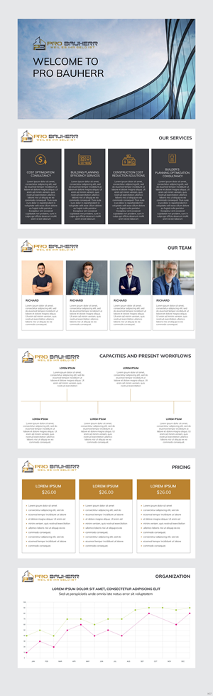 PowerPoint-Design von pb für Pro Bauherr GmbH | Design: #30870154