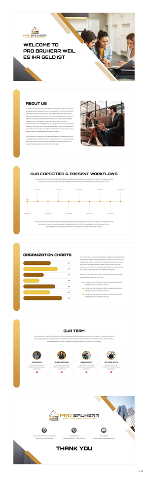 PowerPoint-Design von pb für Pro Bauherr GmbH | Design: #30875523