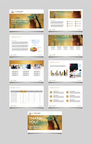 PowerPoint-Design von 3Guys für Pro Bauherr GmbH | Design: #30864836