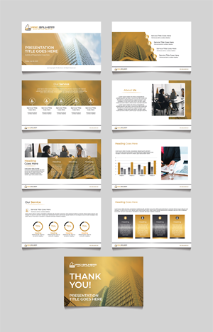 PowerPoint-Design von 3Guys für Pro Bauherr GmbH | Design: #30864837