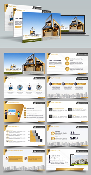 PowerPoint-Design von SAI DESIGNS für Pro Bauherr GmbH | Design: #30890729