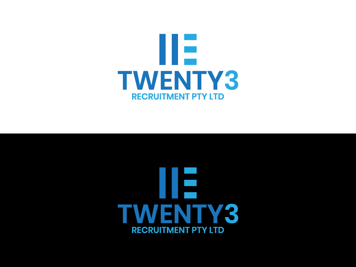 Logo Design by 439 Creations for Twenty3 Recruitment Pty Ltd | Design #30862990