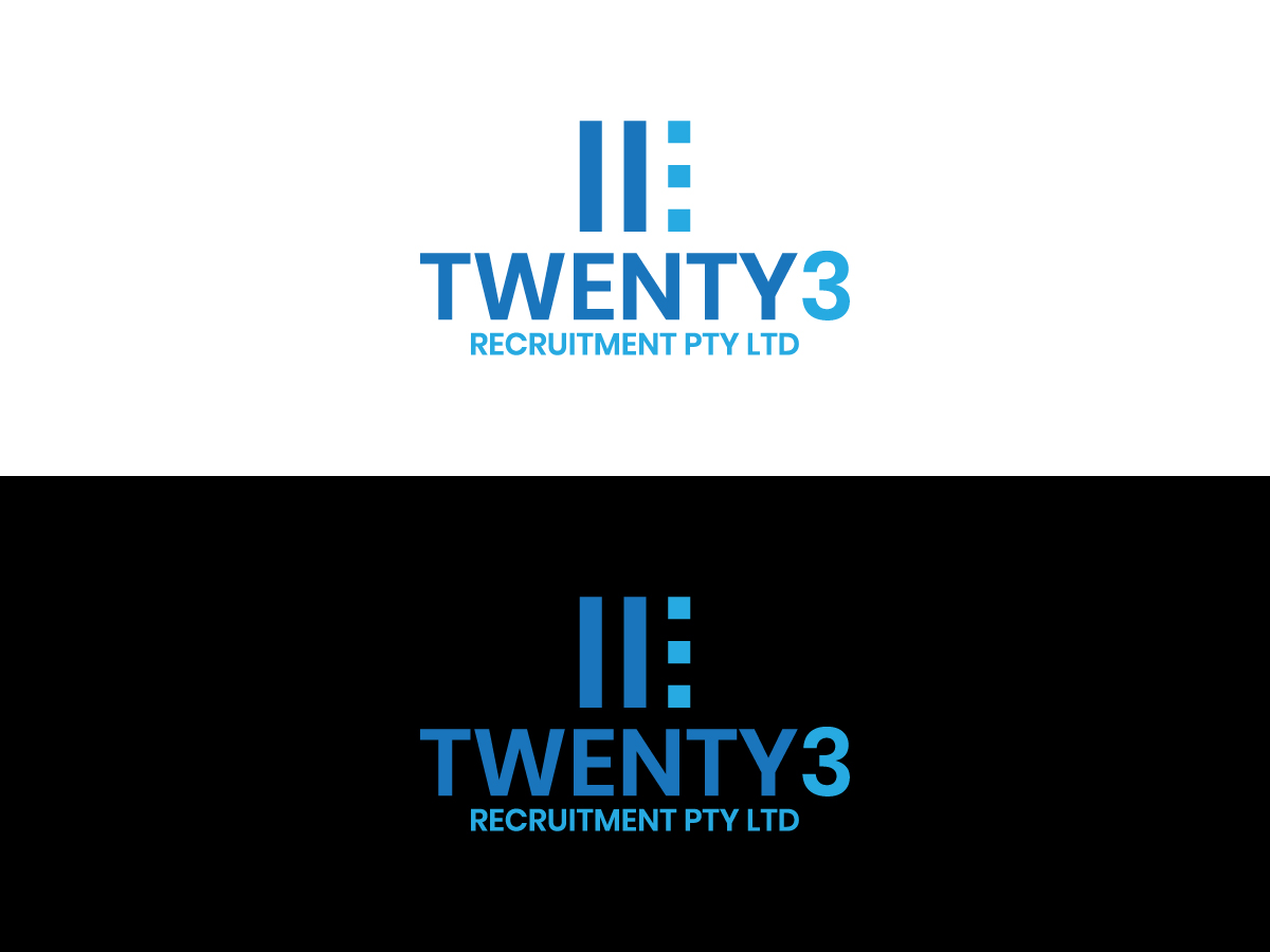 Logo Design by 439 Creations for Twenty3 Recruitment Pty Ltd | Design #30862991