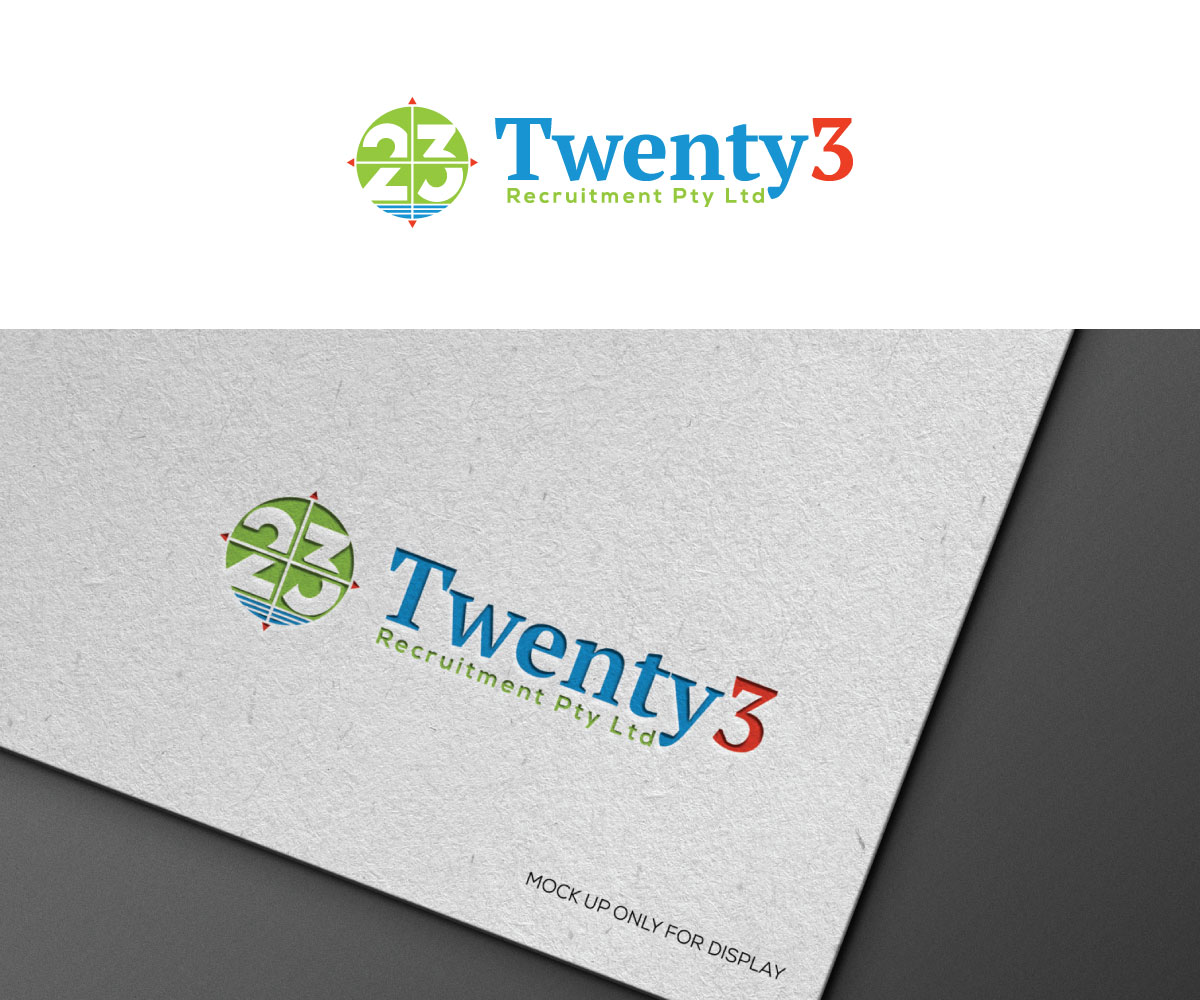 Logo Design by Srk pix!14 for Twenty3 Recruitment Pty Ltd | Design #30873264