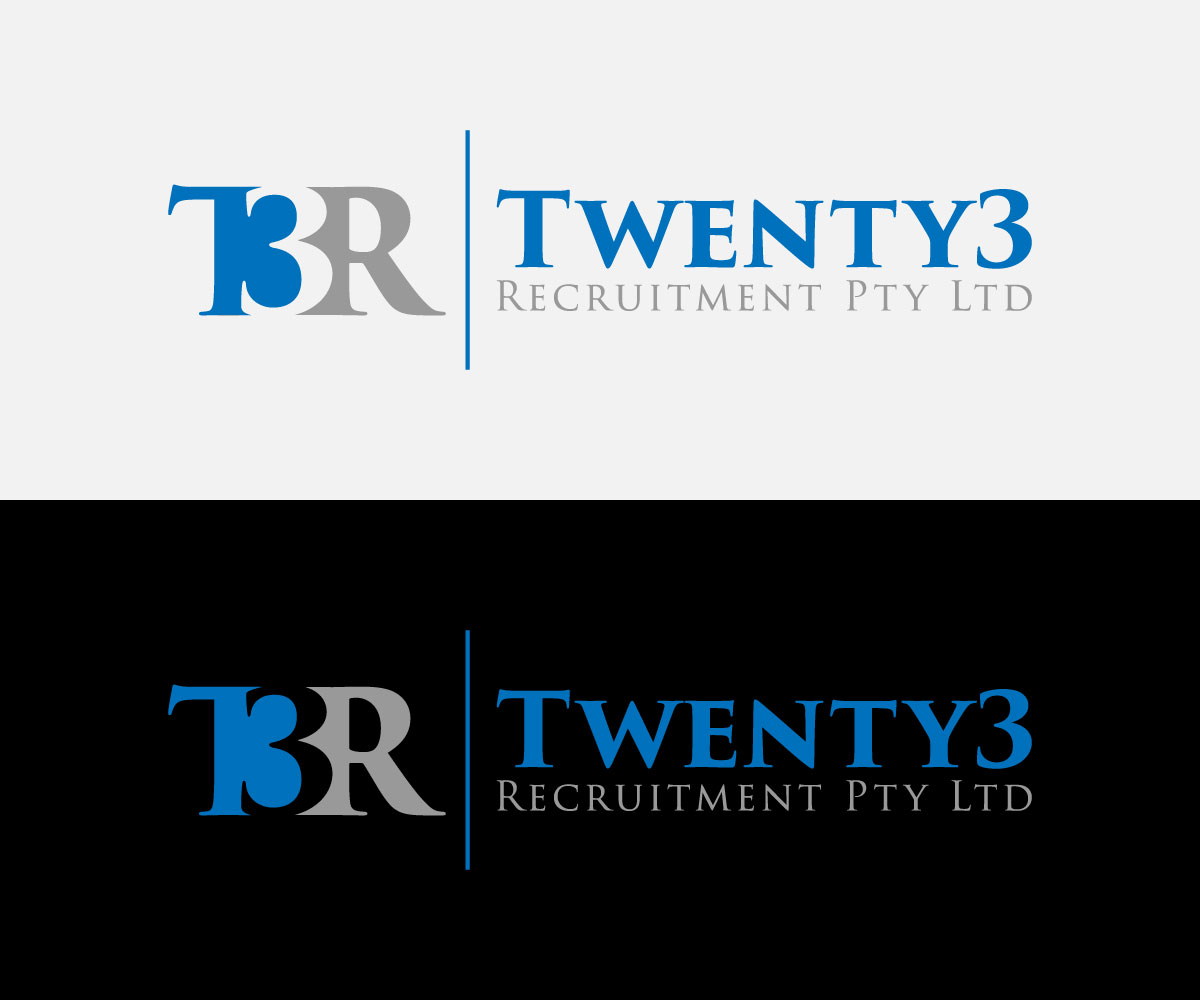 Logo Design by Shahriar H for Twenty3 Recruitment Pty Ltd | Design #30877895
