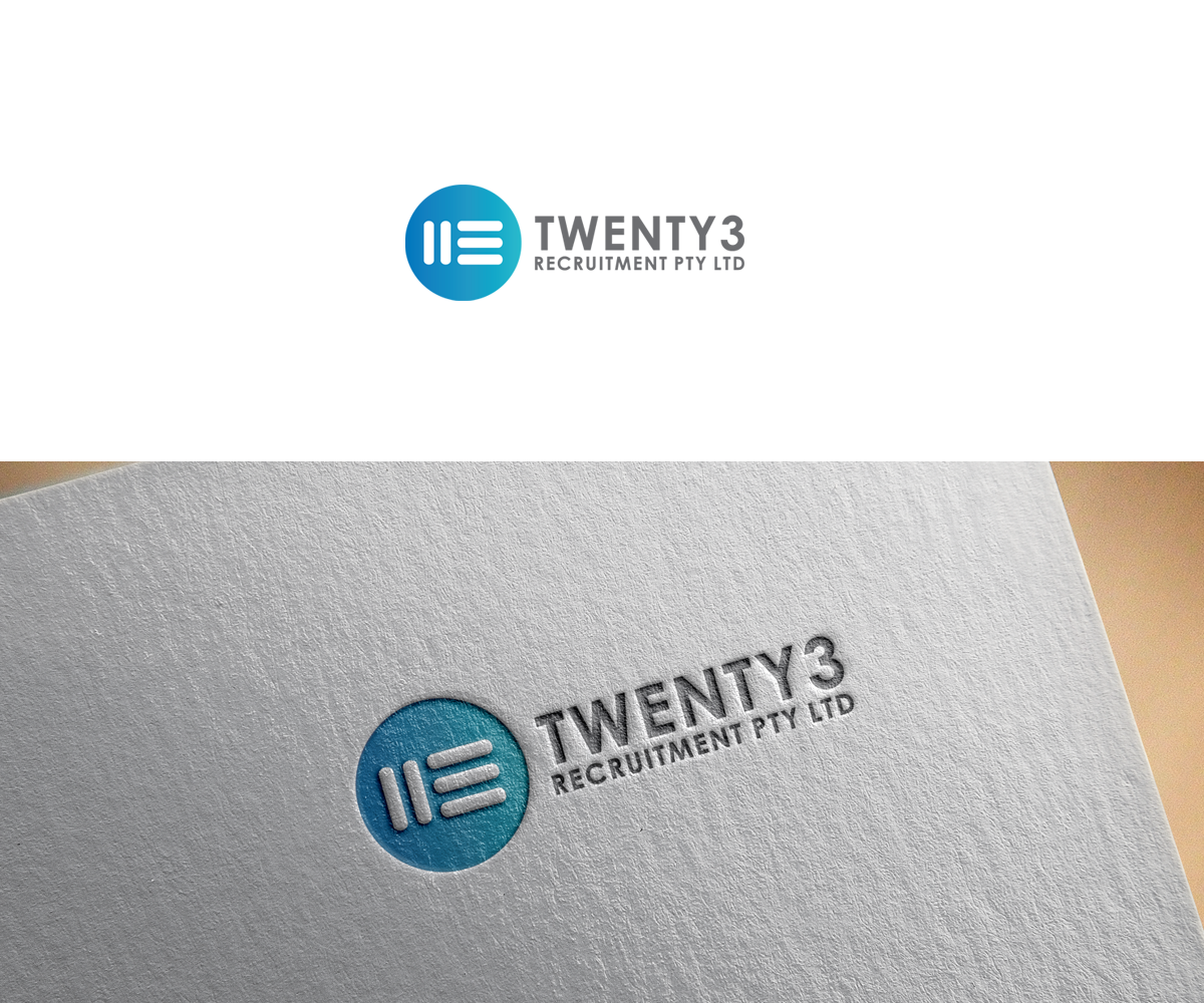 Logo Design by bijuak for Twenty3 Recruitment Pty Ltd | Design #30863113