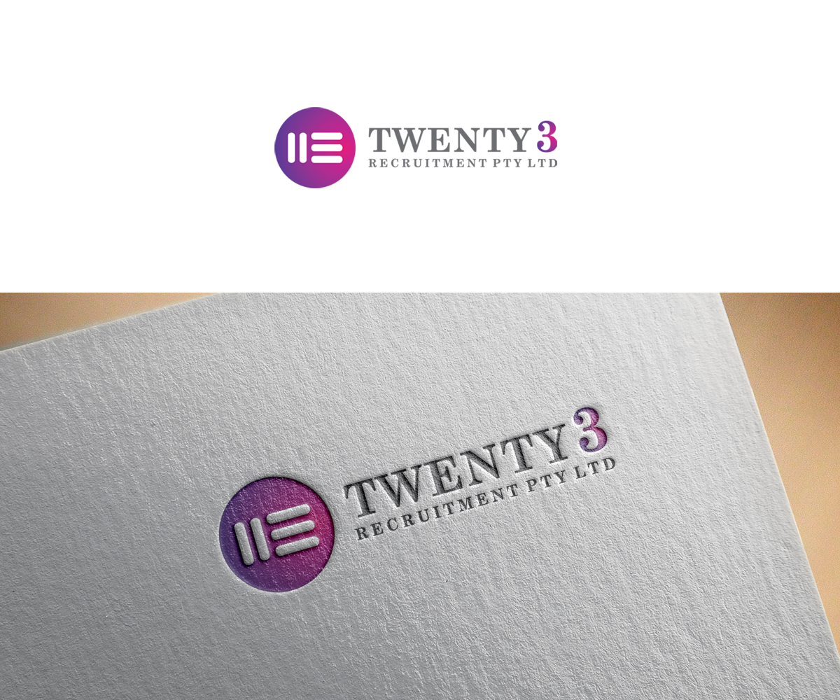 Design de Logo par bijuak pour Twenty3 Recruitment Pty Ltd | Design #30881618