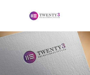 Design de Logo par bijuak pour Twenty3 Recruitment Pty Ltd | Design : #30881618