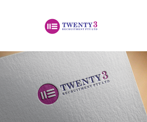 Design de Logo par bijuak pour Twenty3 Recruitment Pty Ltd | Design : #30897772