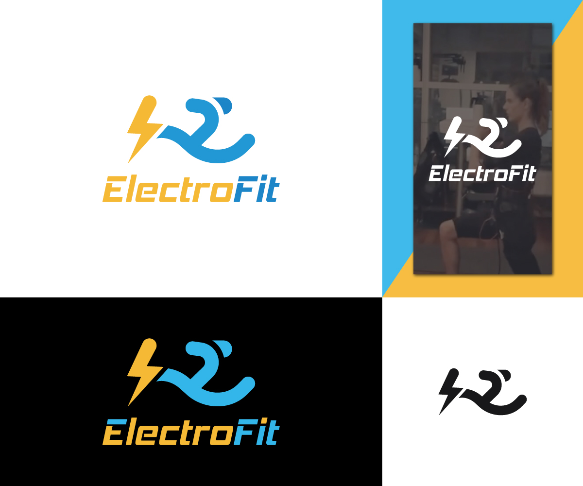Logo Design by Ben Affleck for ElectroFit | Design #30873899