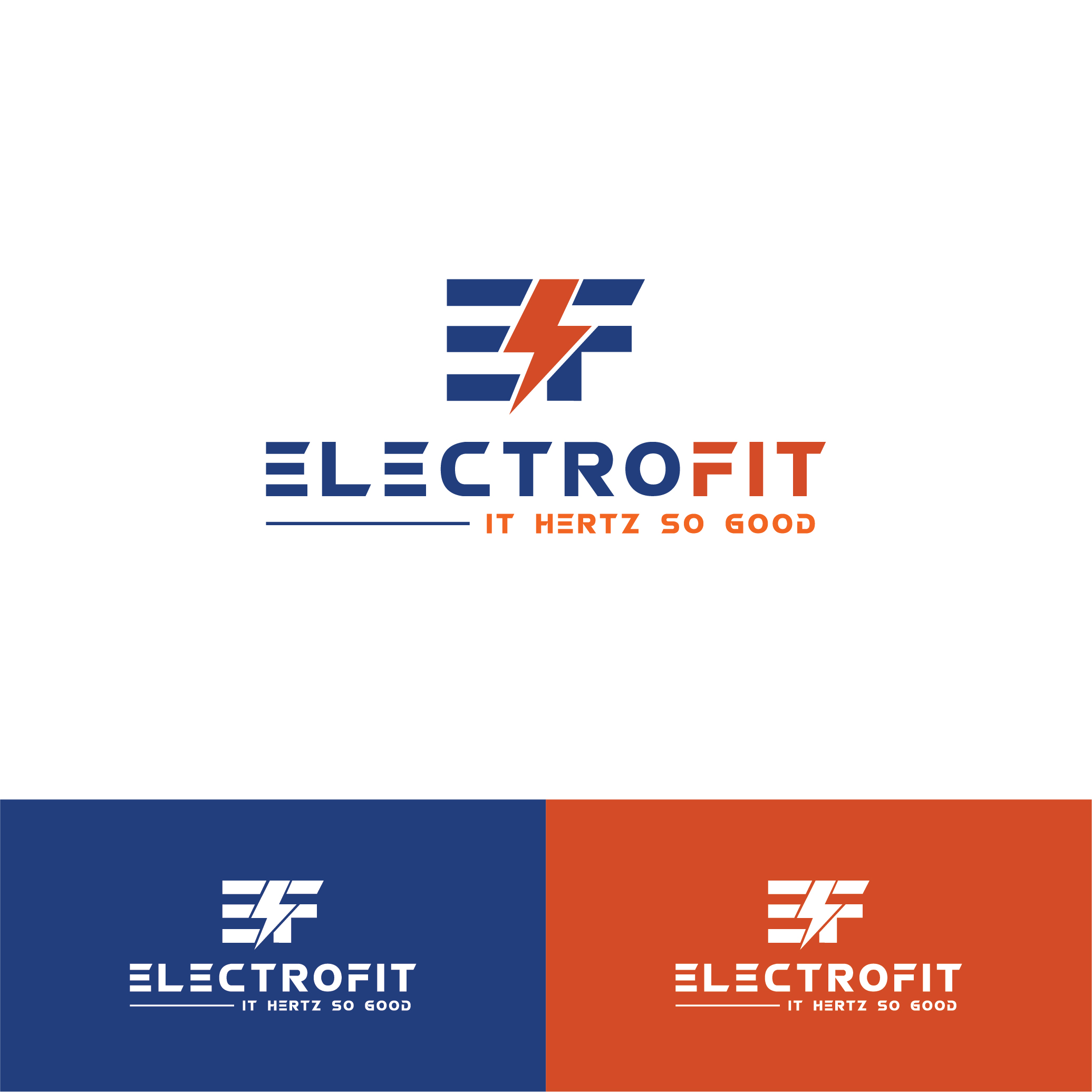 Logo Design by @fatim_designs for ElectroFit | Design #30915263
