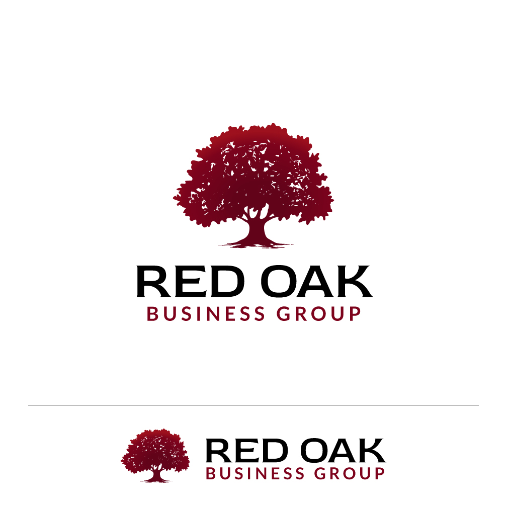 Logo for Red Oak Business Group, a coaching and consulting business 7