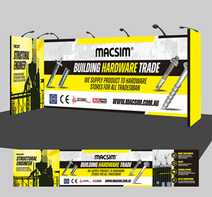 Trade Show Booth Design by Dzhafir for Macsim | Design #30873174