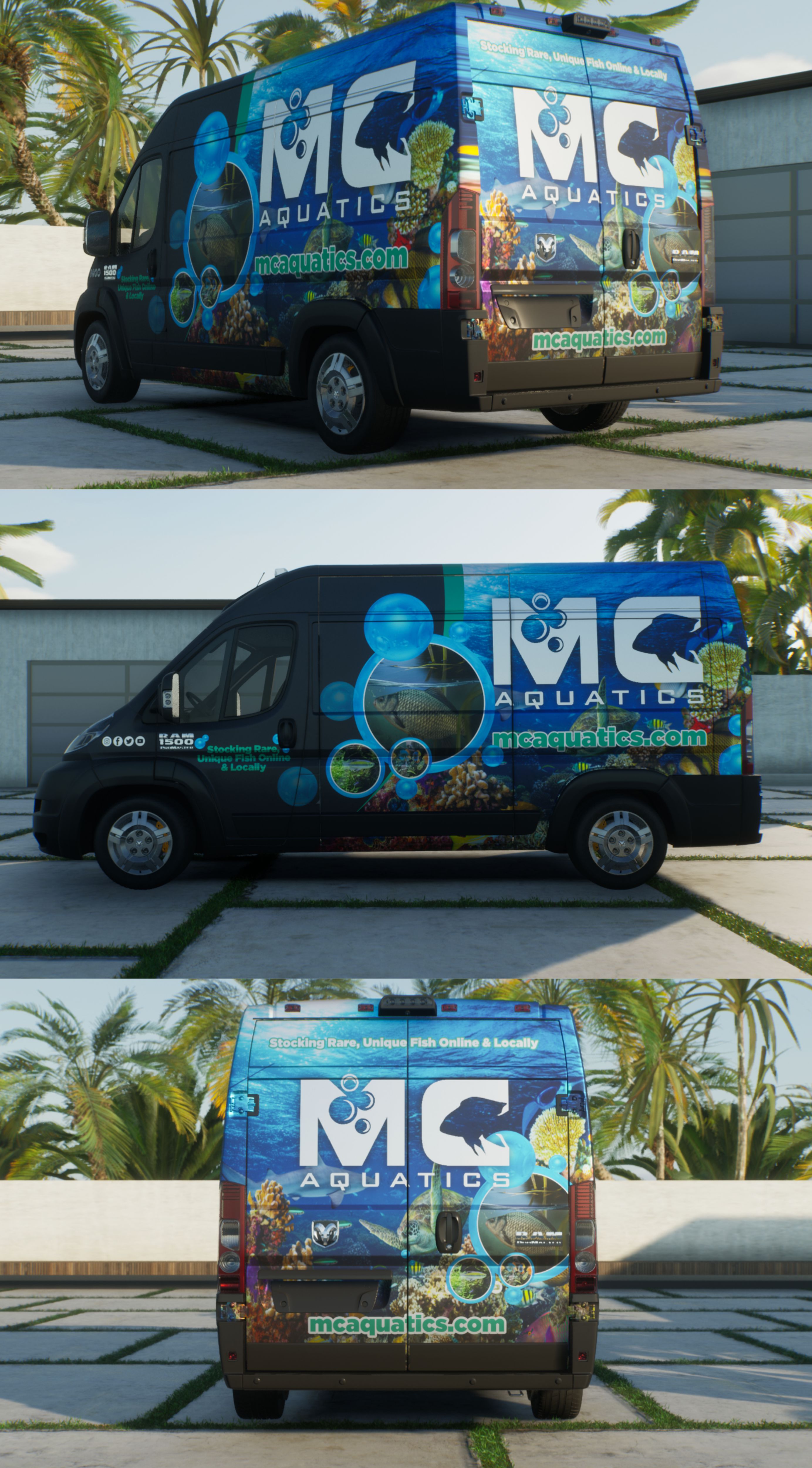 Car Wrap Design by VEDG for MC Aquatics | Design #30905028