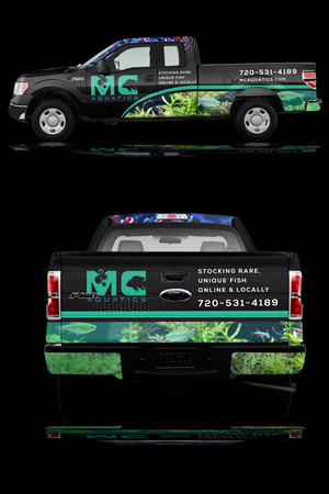 Car Wrap Design by RubelRir for MC Aquatics | Design: #30906771