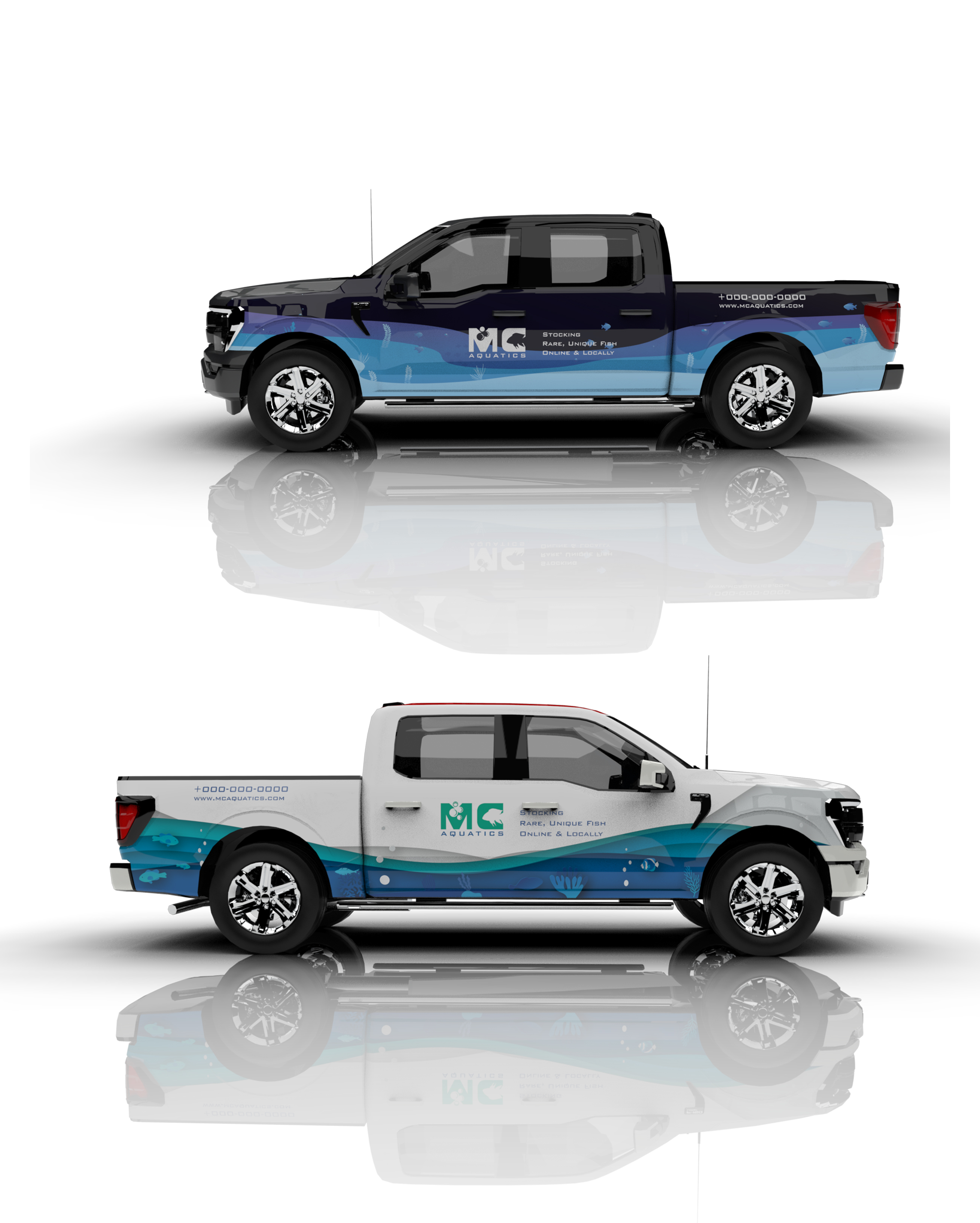 Car Wrap Design by MC_Studio for MC Aquatics | Design #30906244