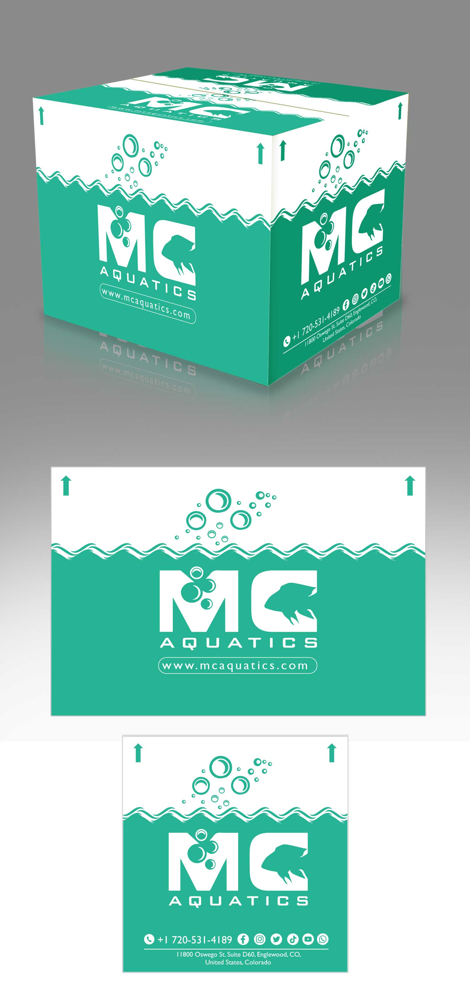 Design Graphique par Himaart pour MC Aquatics | Design #30899054
